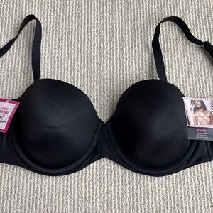 Maidenform Self Expressions Stay Put Strapless Lift Bra SE6990 40C black